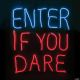 Morris ENTER IF YOU DARE SIGN