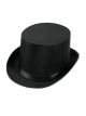 Dlx Satin Top Hat-Black