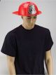 Forum Novelties 68165 Deluxe Firemans Helmet Adult Accessory, Standard, Red
