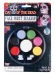 Forum Novelties Day Of The Dead Face Paint Makeup Kit, Net Wt. 14 G/.5 Oz