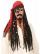 Forum Novelties Mens Wig-Headscarf With Dreads Party Supplies, Standard, Black