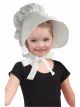 Forum Novelties Child Colonial Bonnet Hat, White