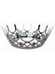 Forum Novelties Medieval Royal Queen Costume Crown, Silver
