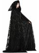 Forum Novelties Unisex-Adults Standard Witch And Wizard Midnight Cloak, Black, Standard