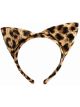 Forum Novelties Leopard Ears Headband, Black, Standard