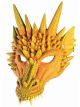 Forum Novelties Dragon Half Mask (Orange)