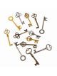 Bag Of Steampunk Key Accessories