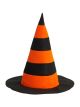 Forum Novelties Striped Witch Hat Orange And Black Accessory