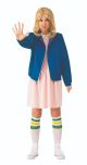 Women's Standard Stranger Things Season 1 Adult Eleven Blue Jacket,