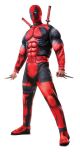 Mens Marvel Universe Classic Muscle Chest Deadpool Costume Multi