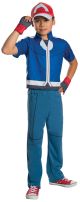 Pokemon Deluxe Ash Child Costume,Small