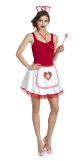 Nurse Adult Women Tutu Skirt with Hat Kit