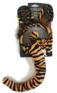 Tiger Printed Costume Kit for Women (Multicolour)