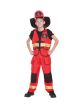 Halloween Wholesalers Firefighter Children'sFancy Dress Costume