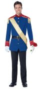 Men's Storybook Prince Costume, Blue/Red, X-Large