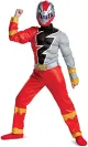 Disguise Red Ranger 1 Dino Fury Classic Muscle M 7-8