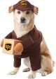 California Costumes Brown UPS Pal Dog Costume, Medium