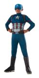 Captain America Civil War Deluxe Captain America Costume Large