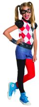 Kids DC Superhero Girls Harley Quinn Costume Small