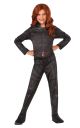 Captain America Civil War Black Widow Child Costume Large