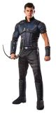 Mens Captain America Civil War Deluxe Muscle Chest Hawkeye Costume