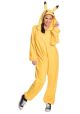 Mens Pokemon Pikachu Jumpsuit Costume Yellow Small