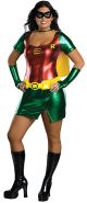 Batman Secret Wishes Robin Costume Dress Red Green Plus