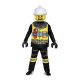 LEGO Firefighter Deluxe Costume, Black/Yellow, Medium (7-8)