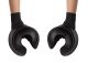 LEGO Iconic Hands Accessory, Black, One Size