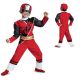 Boys Ranger Ninja Steel Toddler Muscle Costume Red Small (2T)