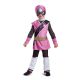 Power Rangers Ninja Steel Deluxe Toddler Costume, Pink, Medium (3T-4T)