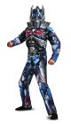Optimus Prime Movie Classic Muscle Costume, Blue, Large (10-12)