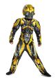 Bumblebee Movie Classic Muscle Costume, Yellow, Medium (7-8)