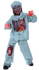 Boy's Zombie Doctor Child Costume, Large