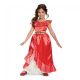 Elena Adventure Outfit Deluxe Costume Red Medium (7-8)