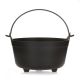 Darice Witchs Cauldron With Handle Plastic Black