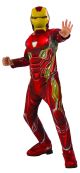 Boys Avengers Endgame Deluxe Iron Man Mark 50 Suit Costume, Small