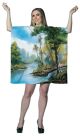 Bob Ross Painting Tree Adult Dress Costume