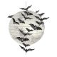 Darice Walll Decor Martha Stewart Crafts Hanging Paper Moon Lanterns