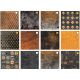 Darice Martha Stewart Crafts 6 X 6 Inches Halloween Paper Pad Black