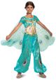Jasmine Teal Deluxe Girl's Costume, Small(4-6X)