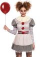 Women's 2 PC Creepy Clown Costume X Large