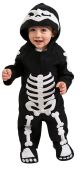Costume Baby Skeleton Romper Costume Black White 6-12 Months