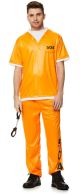 Karnival Costumes 2pc Convict Orange XL