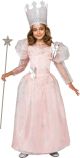 Girl's Wizard Classic Deluxe Kids Glinda The Good Witch Costume, Large