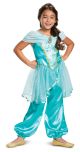 Jasmine Girls Classic Costume Teal,Small(4-6X)