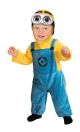 Costume Despicable Me 2 Minion Romper Blue Yellow Toddler 1-2