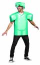 Men's Minecraft Armor Classic Adult Costume, Blue, One Size