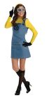 Womens Despicable Me 2 Minion Costume with Accessories Multicolor