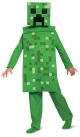 Creeper Boys Jumpsuit Classic Costume Green Medium(7-8)